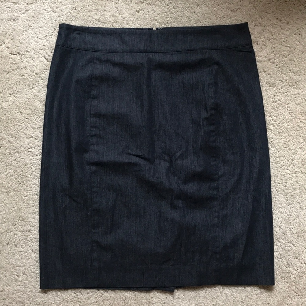 Ann Taylor LOFT Lightweight denim skirt worn once